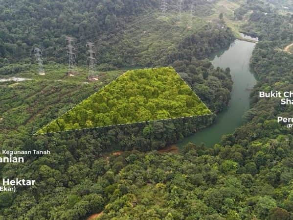 Tanah Pertanian Zoning Kediaman Bukit Cherakah Shah Alam 3.17 Ekar Pemandangan Tasik