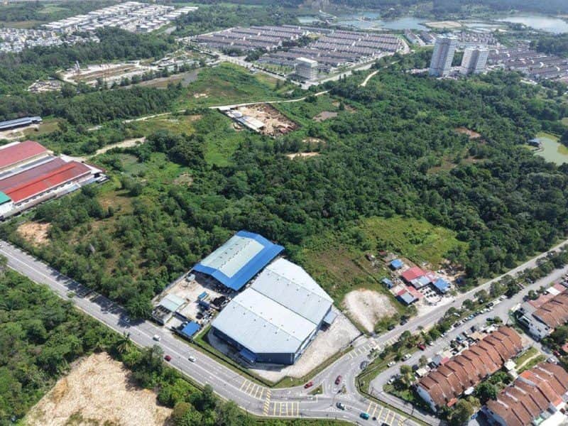 Tanah Perindustrian Saujana Rawang Selangor 4.8 Ekar Freehold