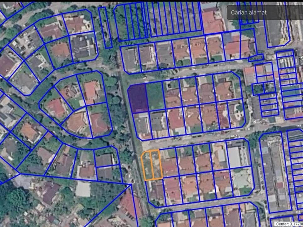 2 Lot Tanah Bersebelahan Sentul Kuala Lumpur 12,055 sqft
