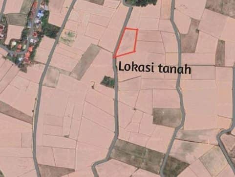 Tanah Bendang 1.72 Ekar Permatang Kuang Kepala Batas Freehold