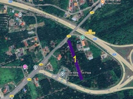 Tanah Pertanian 1.38 Ekar Sungai Kechil Bandar Baharu Kedah Freehold