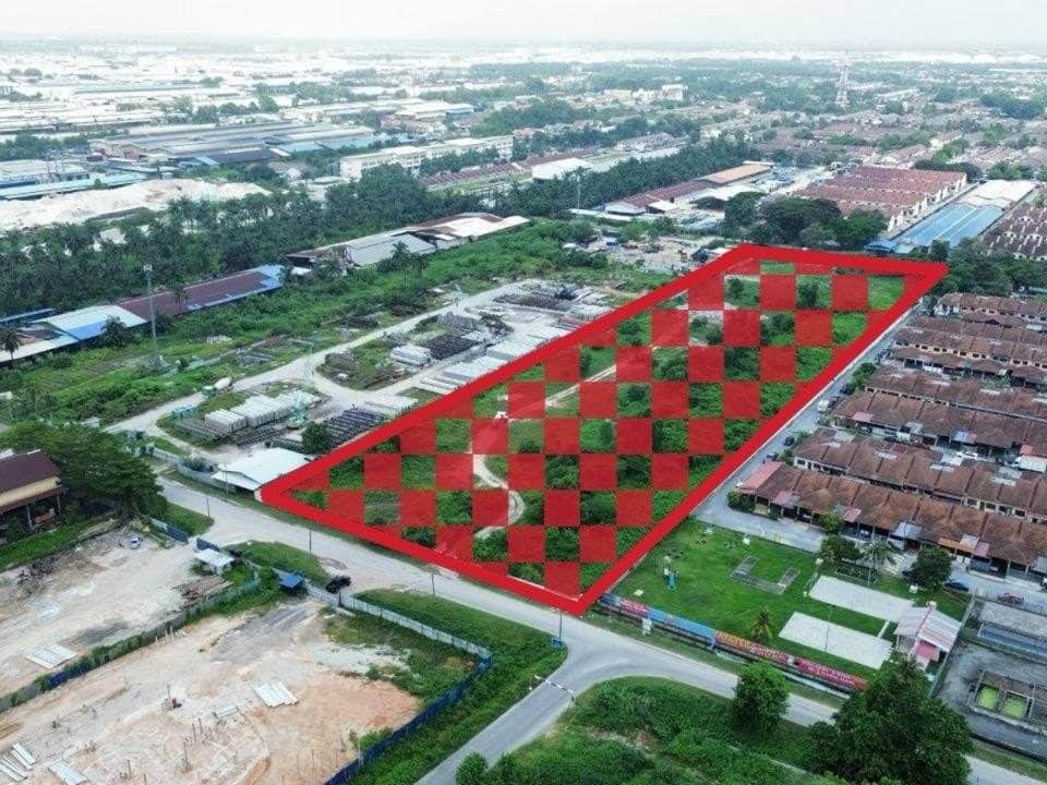 Tanah Pembangunan Kediaman 6 Ekar Bandar Meru Klang Freehold